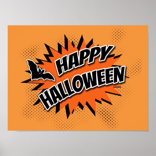 Happy Halloween Poster (Front)