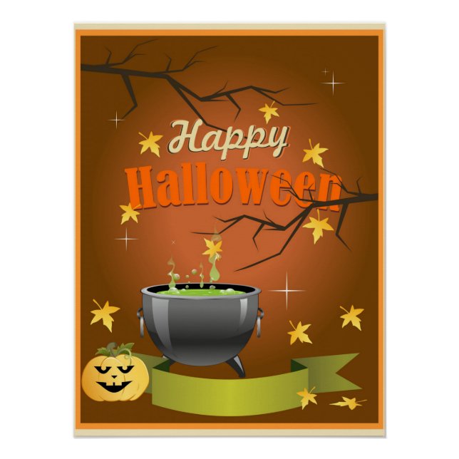 Happy Halloween Poster (Front)