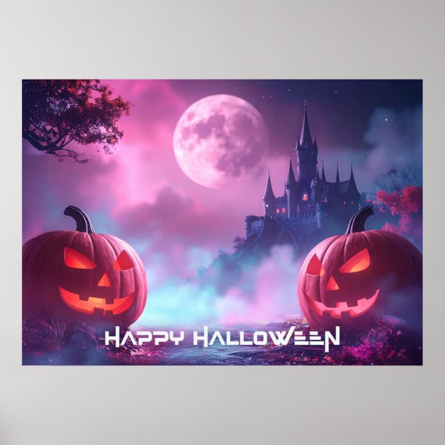 HAPPY HALLOWEEN POSTER (Front)
