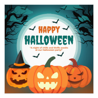 Happy Halloween Poster! Photo Print