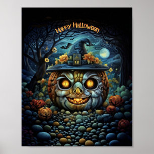 Happy Halloween Print, Value Poster Paper (Matte)