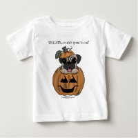 Happy Halloween-Pug in Jack O' Lantern