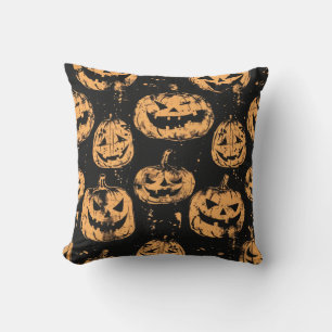 Happy Halloween Pumpkin Cushion