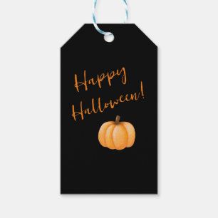 Happy Halloween-Pumpkin- Gift Tags