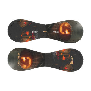 Happy Halloween Pumpkin Head Baseball