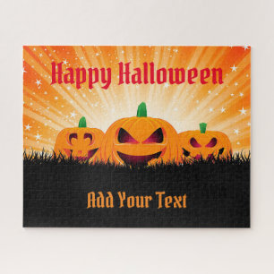 Happy Halloween Pumpkin Jigsaw Puzzle