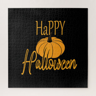 Happy Halloween Pumpkin Jigsaw Puzzle