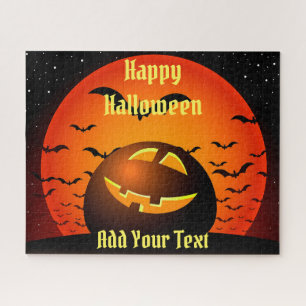 Happy Halloween Pumpkin Jigsaw Puzzle