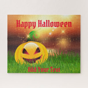 Happy Halloween Pumpkin Jigsaw Puzzle