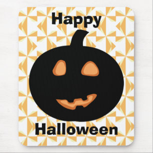 Happy Halloween Pumpkin Mouse Mat