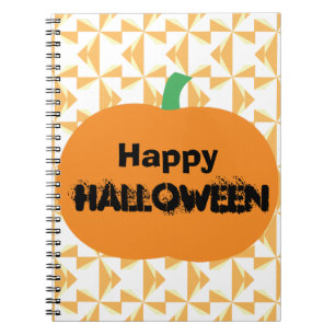 Happy Halloween Pumpkin Notebook