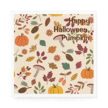 Happy Halloween, Pumpkin - Party napkin