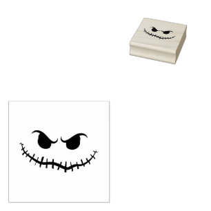 Happy Halloween pumpkin Rubber Stamp