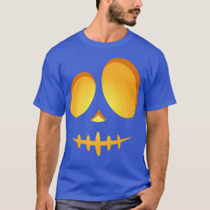 Happy Halloween pumpkin scary face T-Shirt