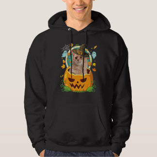 Happy Halloween Pumpkin Somali Cat Witch Cute Hat Hoodie