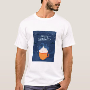 Happy Halloween Pumpkin Spice Coffee Mug Spooky T-Shirt