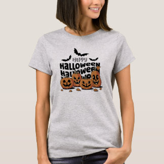 Happy Halloween Pumpkin Squad T-Shirt