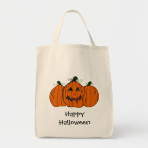 Happy Halloween Pumpkin Tote Bag