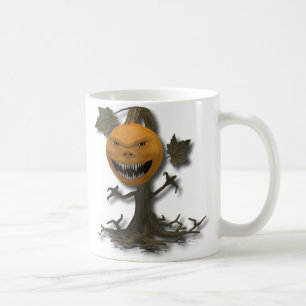 Happy Halloween Pumpkin Tree Coffee Mug