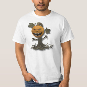 Happy Halloween Pumpkin Tree T-Shirt