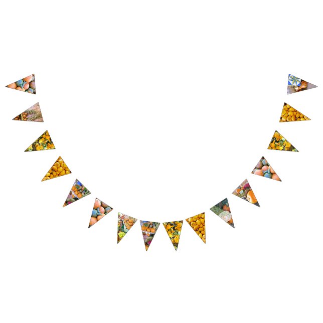 Happy Halloween Pumpkins and Gourds Flag Banner (All)