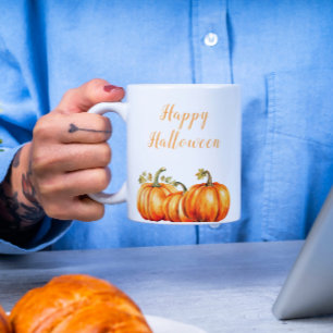 Happy Halloween Pumpkins  Coffee Mug