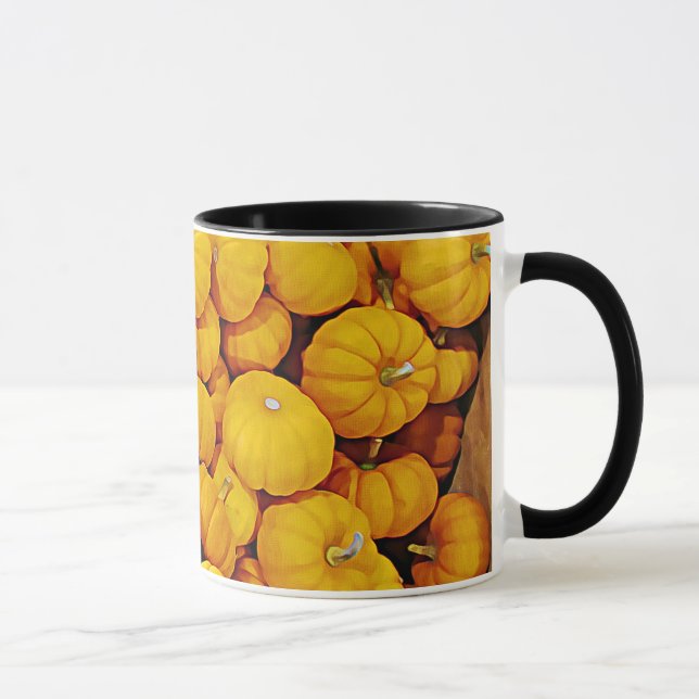 Happy Halloween Pumpkins Coffee Mug (Right)
