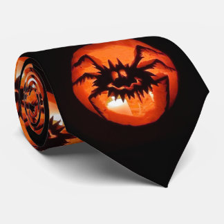 Happy Halloween Pumpkins Tie