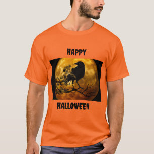 Happy Halloween Raven T-Shirt