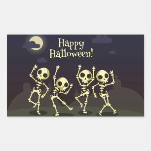 Happy Halloween Rectangular Sticker