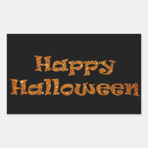 Happy Halloween Rectangular Sticker