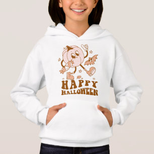 Happy Halloween Retro Polka Dot Pumpkin