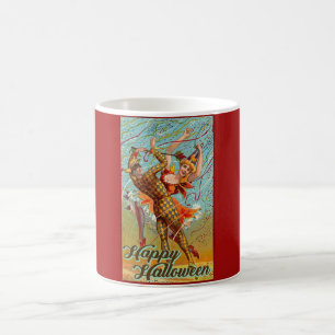 Happy Halloween Retro Poster Coffee Mug