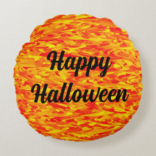 Happy Halloween Round Cushion