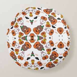 Happy Halloween Round Cushion