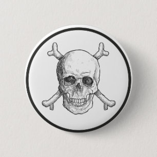 Happy Halloween Scary Cat 6 Cm Round Badge