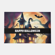 Happy halloween scary house