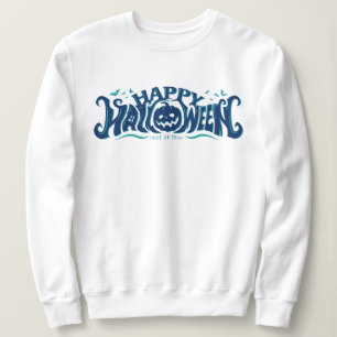 Happy Halloween Scary pumpkin Face Sweatshirt