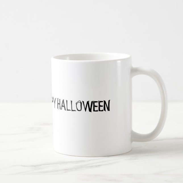 Happy Halloween Scary Pumpkin Mug (Right)