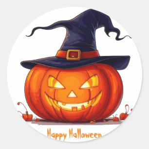 Happy Halloween Series 6 - Pumpkin Sticker
