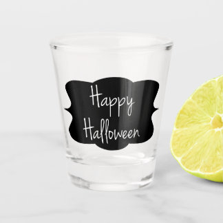 Happy Halloween Shot Glass
