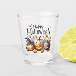 Happy Halloween Shot Glass