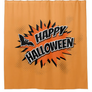 Happy Halloween Shower Curtain