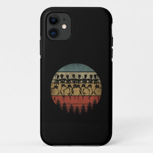 HAPPY HALLOWEEN SKELETON DANCE iPhone 11 CASE