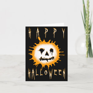 happy halloween : splatolantern card