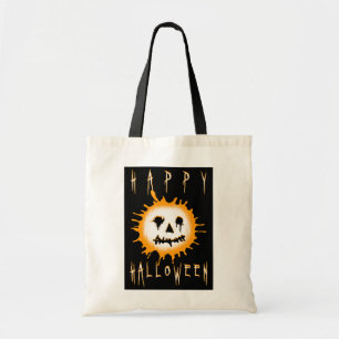 happy halloween : splatolantern tote bag