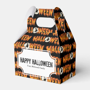Happy Halloween Spook Favour Box