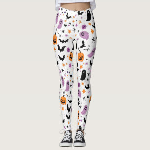 Happy Halloween Spooky Cute & Festive Halloween  Leggings