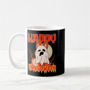Happy Halloween Spooky Dog Halloween Ghost Dog Coffee Mug