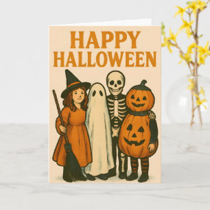 Happy Halloween, spooky friends Card
